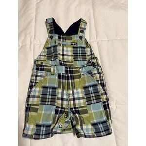 Baby boys Gymboree Overall Shorts Shortalls 6-12 Mo